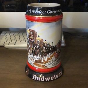 Budweiser “A Perfect Christmas” stein